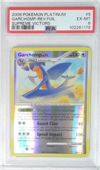 V1892: 2009: Garchomp: 5/147: Supreme Victors: Fossil: PSA: 6: EX-MT: 102261179